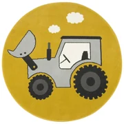 Detský koberec Luna Kids 534457/89955 horčicový / sivý
