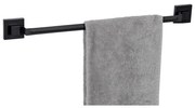 WENKO 71445800 - Tyč na uteráky VACUUM-LOC QUADRO ED 60,5x6 cm čierna