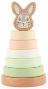 Bieco - Drevená stohovacia veža - králiček Fine