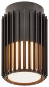Nordlux - Vonkajšie stropné svietidlo ALUDRA 1xE27/15W/230V čierna