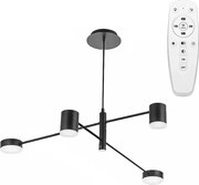 Toolight - LED stropné svietidlo APP596-4C, čierna, OSW-08564