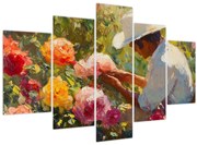Obraz - Záhradník (150x105 cm)