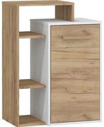 Komoda RIO 1D craft biela/zlatý