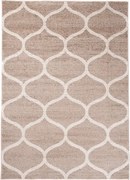 TA Koberec E665C BÉŽOVÁ SARI BQZ Rozmer: 60x100 cm