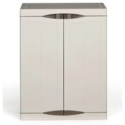 Plastová dielenská skriňa na náradie EVO, nízka, 700 x 470 x 900 mm