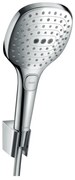 Hansgrohe Raindance Select E, sprchový set 120 3jet s hadicou 1250 mm, chrómová, HAN-26700000