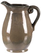 Keramický džbán sivá, 18 x 20 x 28 cm, veľký, 28 cm