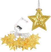 Vianočná LED svetelná reťaz s hviezdami LUMI