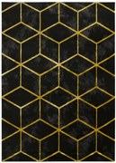 Koberec FESTIVAL 5871A žltý / čierný