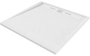 Mexen Amon, SMC štvorcová sprchová vanička 100 x 100 cm, biela, 4F101010