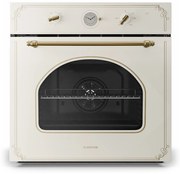 Klarstein Victoria, vstavaná rúra, retro vzhľad, 9 funkcií, 50 – 250 °C, slonovinová