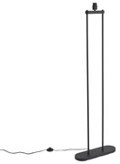 Moderná stojaca lampa čierna - Thijmen