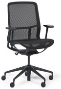 Kancelárska stolička ELVI, čierna