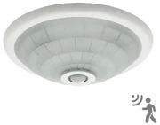 Kanlux 18120 - Stropné svietidlo s PIR senzorom FOGLER 2xE27/40W/230V KX0052