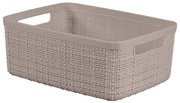 Úložný plastový košík 27x20x11 cm Jute S – Curver