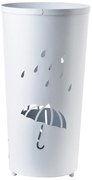 Kovový stojan na dáždniky Cedric White Rain, 45,5x24 cm