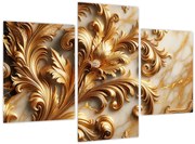 Obraz - Mramor so zlatom (90x60 cm)