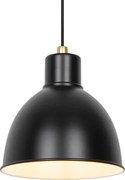 Nordlux - Závesné svietidlo POP na kábli 1xE27/40W/230V, čierne