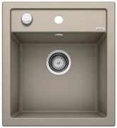 Blanco Dalago 45, silgranitový drez 465x510x190 mm, 1-komorový, tartufo, BLA-517317