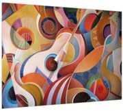 Obraz - Hudobný abstrakt (70x50 cm)