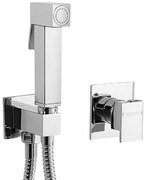 Sapho Sapho, LATUS podomietková batéria s bidetovou spŕškou Latus, hranatá, 1102-40-01