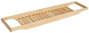 BISK Erga LAOS, polička do vane z bambusu 70cm, hnedá, ERG-08280
