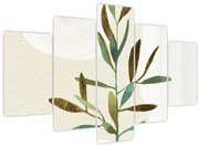 Obraz - Akvarelová vetvička N⁰2 (150x105 cm)