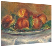 Obraz - Auguste Renoir, Peaches on a  Plate, reprodukcia (70x50 cm)