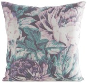 DEKORAČNÁ OBLIEČKA NA VANKÚŠ LEN48 45X45 CM KVETY