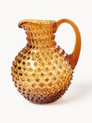 Ručne fúkaný džbán Hobnail, 2 l