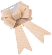 Vianočná mašľa 16 x 25 cm, krémová