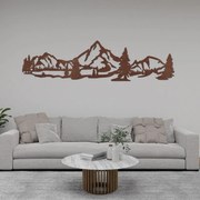 Drevená dekorácia na stenu Les a hory | SENTOP PR0529