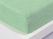 XPOSE® Froté plachta Exclusive - svetlo zelená 90x200 cm