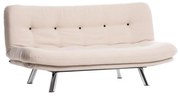 Dvojmiestná rozkladacia pohovka BAKU krémová