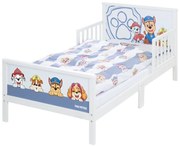 Bielo-modrá detská posteľ 70x140 cm Paw Patrol – Roba