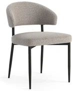 IRIS Béžová Latte (látka Monza 60) - MODERNÁ ČALÚNENÁ STOLIČKA DO OBÝVAČKY/JEDÁLNE LOFT