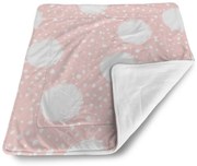 Sablio Deka pre bábätko Biele fľaky - 80x100 cm