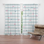 Sablio Záves Bodky a pruhy: 2 ks 140x250 cm