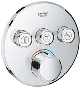 Vaňová batéria GROHE Smart Control bez podomietkového telesa chróm 29146000
