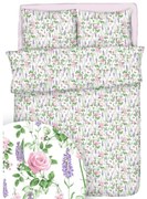 Obliečky krepové Lavender - 1x Vankúš 90x70cm, 1x Paplón 140x200cm