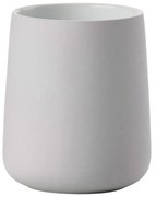 Svetlosivý porcelánový téglik na zubné kefky Nova – Zone