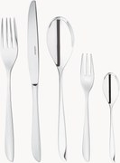 Súprava príborov z nehrdzavejúcej ocele Leaf, rôzne veľkosti