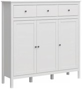 Komoda OLJE 3D3S, biela