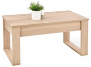 Konferenčný stolík NEA 52x110 cm béžová/dub sonoma