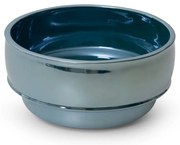 DEKORAČNÁ KERAMICKÁ MISKA SIMONA2 (01) (FI) 20X10 CM TYRKYSOVÁ