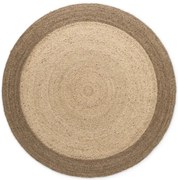 Koberec Hanse Home JUTTA naturálny / krémový / sivý kruh