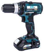 XTline Aku vŕtačka 18V a 2batérie EVE a box