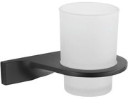 Mexen Rino pohár na zubné kefky, Čierna - 7027038-70