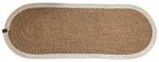 Jutový behúň na stôl 35x100 cm Wicker – Mila Home Luxury