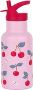 Nerezová fľaša na pitie čerešne